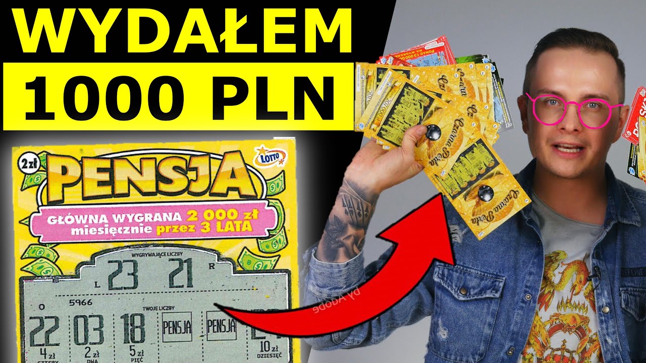 WYDAŁEM 1000 ZŁ NA ZDRAPKI - ILE WYGRAŁEM?!