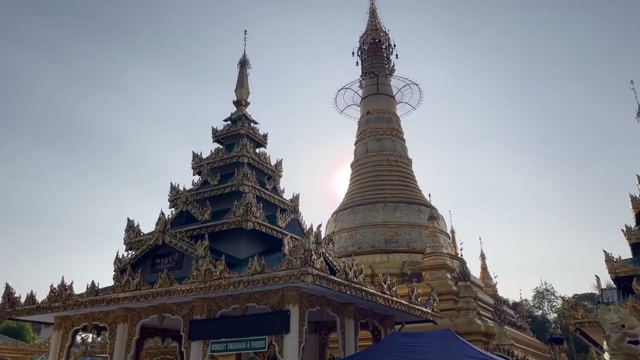 Trip to Pagoda @ New Year 2026 Eve #yangon #pagoda #newyear 