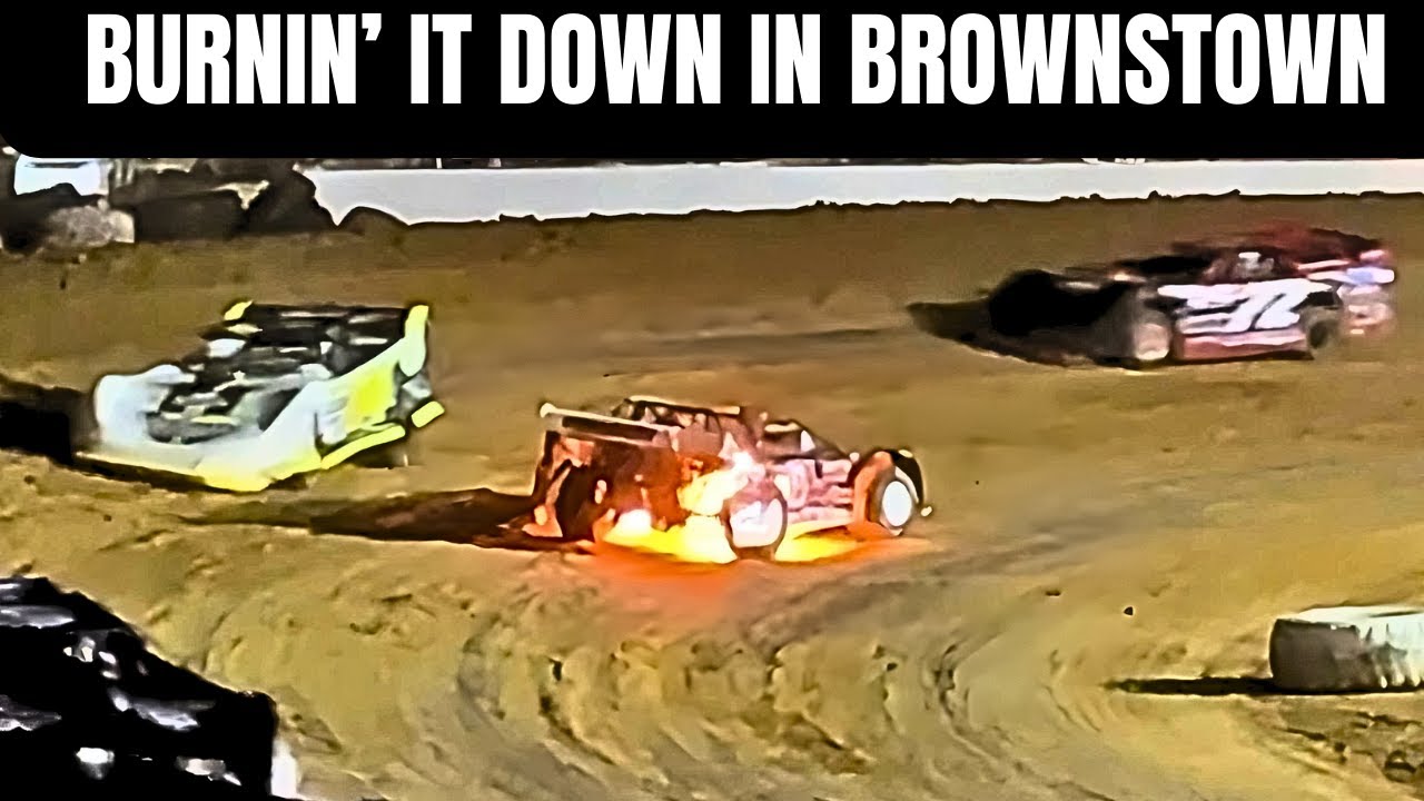 Burnin' it down at Brownstown Speedway 4-20-2024  UHD