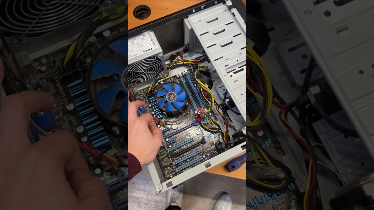 Прокачали компик💪 Сделали апгрейд, обновили платформу с i5 3570 на Ryzen 5 3600
