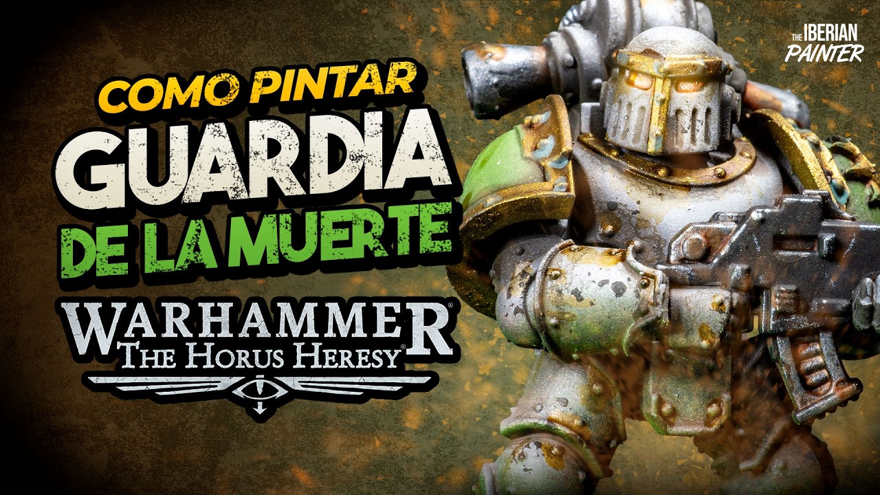 Cómo pintar GUARDIA DE LA MUERTE ⚔️ | Esquema HEREJÍA DE HORUS 🎨 | Tutorial WARHAMMER