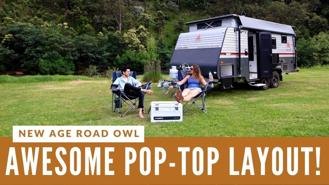 POP-TOP CARAVAN WITH BUNKS AND ENSUITE! New Age Caravans Road Owl reviewed