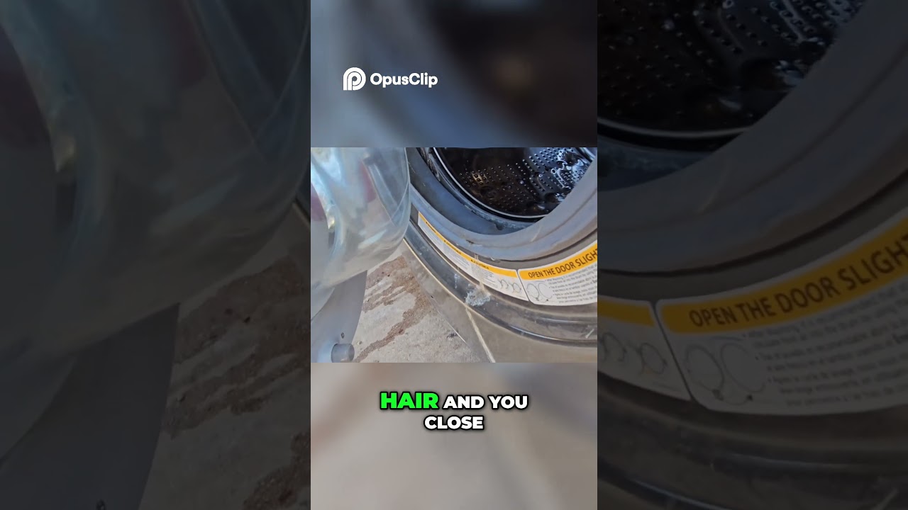 Front Loader Washer Leaking From The Door. Common Causes! EASY Fix