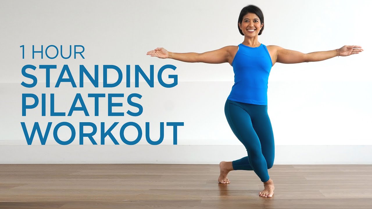 1 hour Standing Pilates Workout | Live Flow Pilates Class