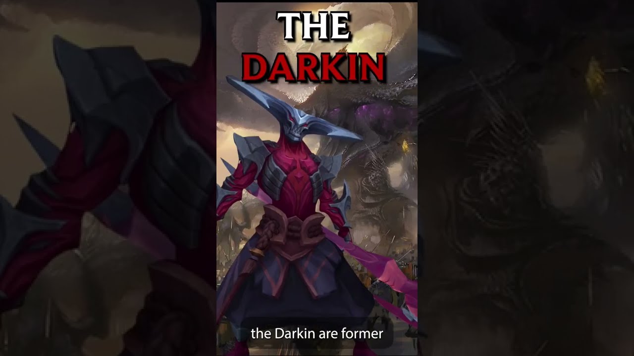 The Darkin in ONE minute! Bite-sized Arcane/League of Legends Universe lore for newbies!