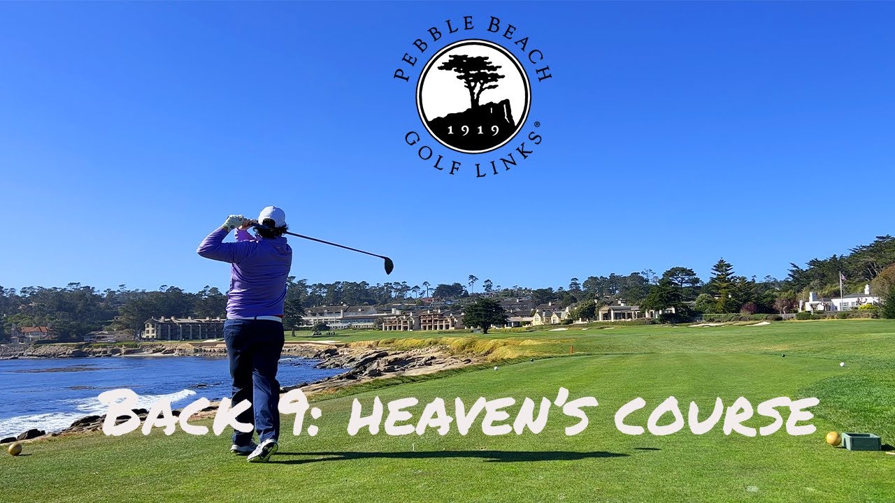 The final 9 holes of my West Coast trip ends at Pebble Beach! (Back 9)
