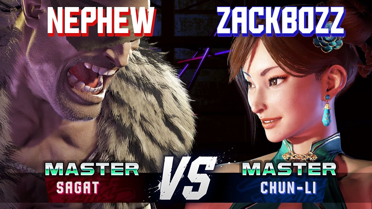 SF6 ▰ NEPHEW (Sagat) vs ZACKBOZZ (Chun-Li) ▰ Street Fighter 6 Gameplay