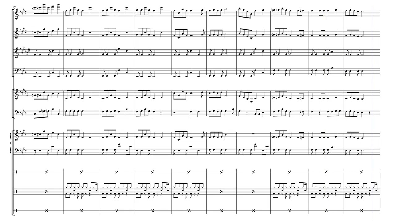Chocolate – PLASUI PLASUI (Wind Instrument & Percussion Version)