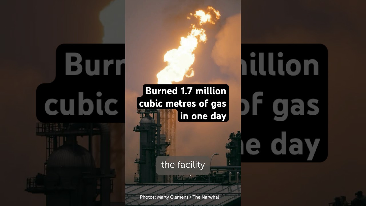 LNG Canada burned 1.7 million cubic metres of gas on a single day in September