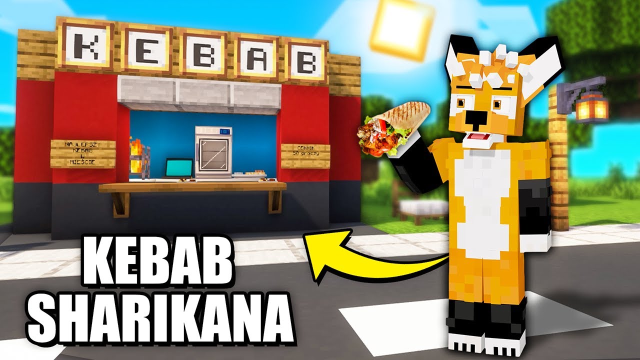 OTWORZYŁEM WŁASNEGO KEBABA NA PODLASIU w MINECRAFT!