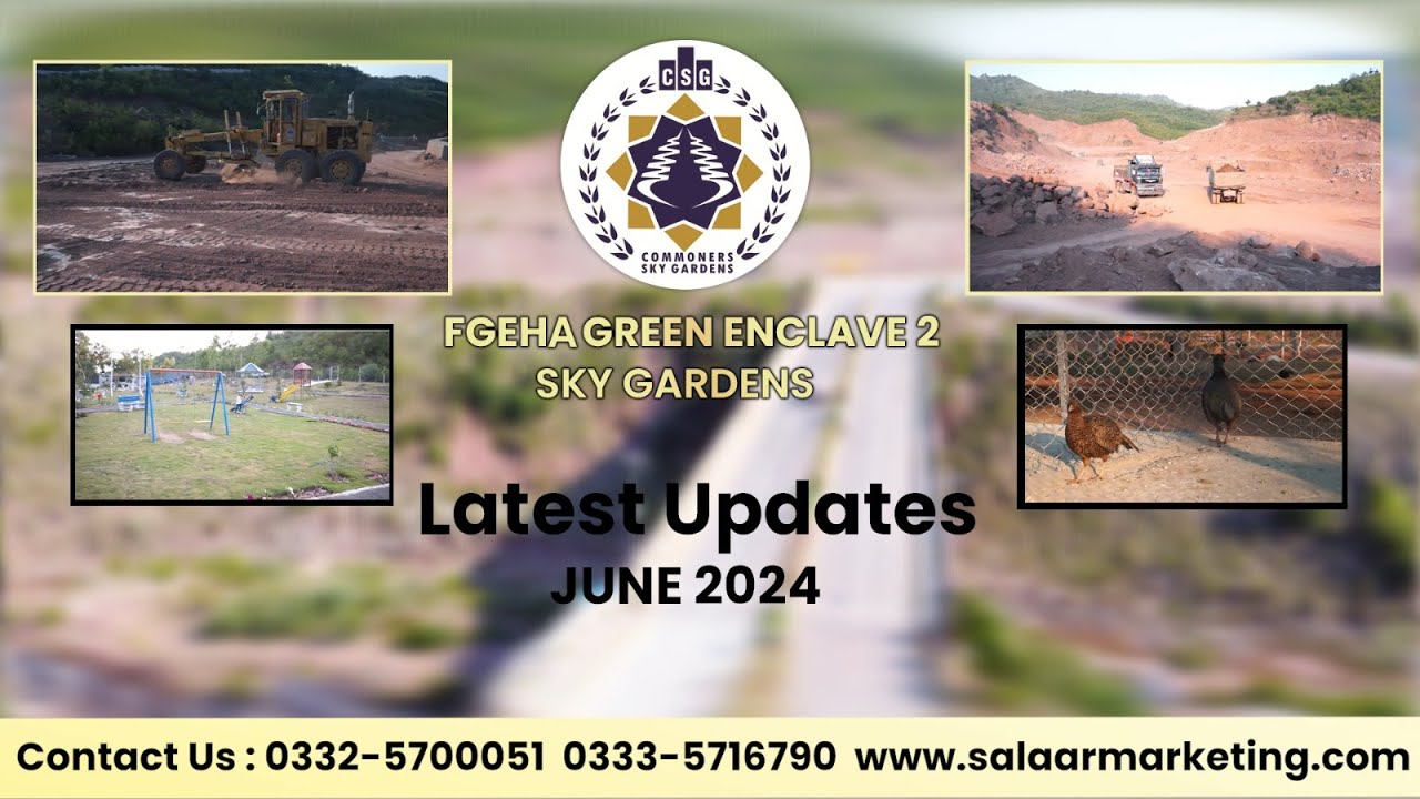Sky Gardens Islamabad Updates | Sky Gardens Islamabad: July 2024 Development Update