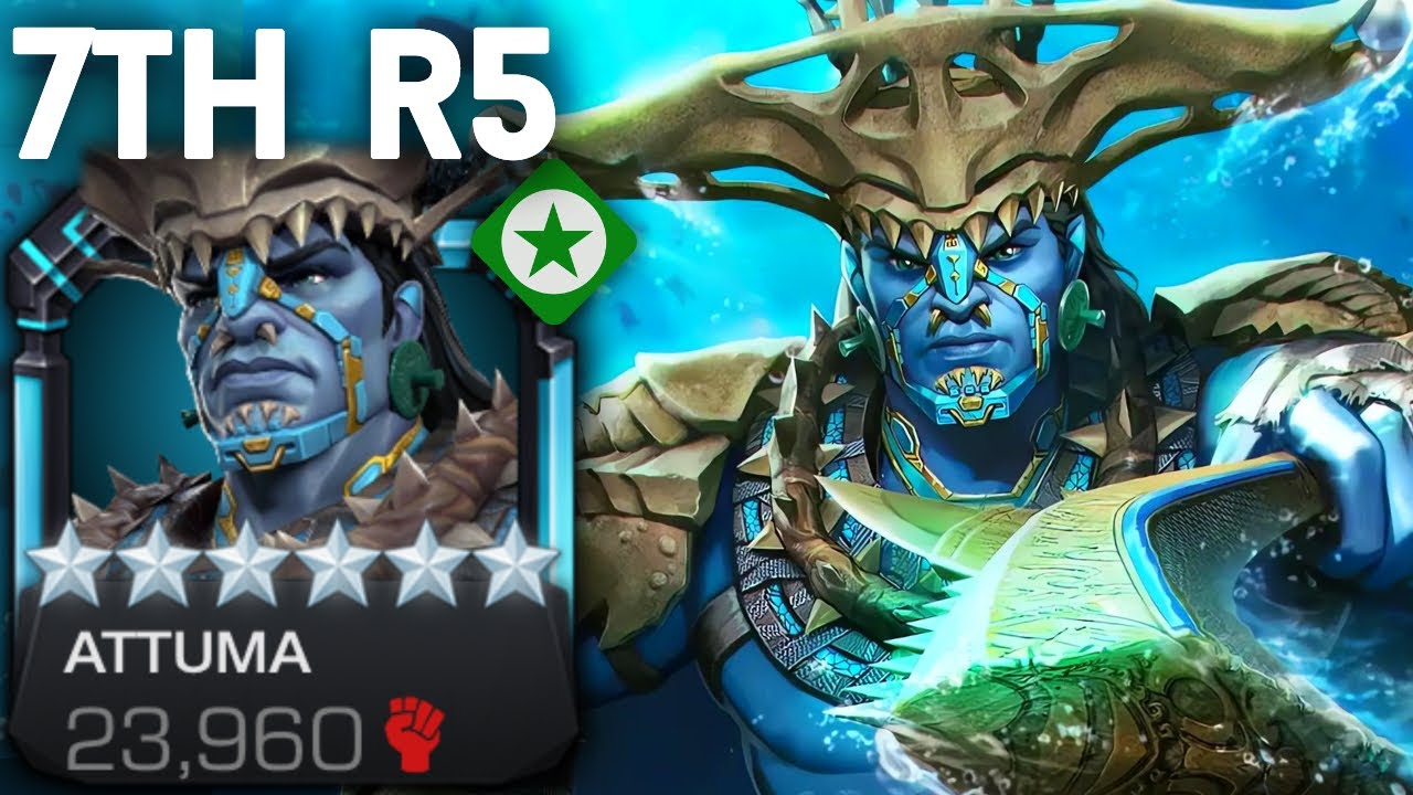6-STAR RANK 5 ATTUMA - Just a Defender??? - My 7th Rank 5
