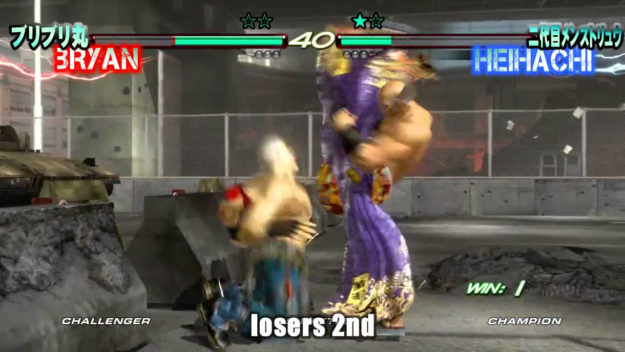 GODSGARDEN#3 Tekken6 -  L2-1 Main St. Ryu II (HEI) vs Buriburi-maru (BRY)