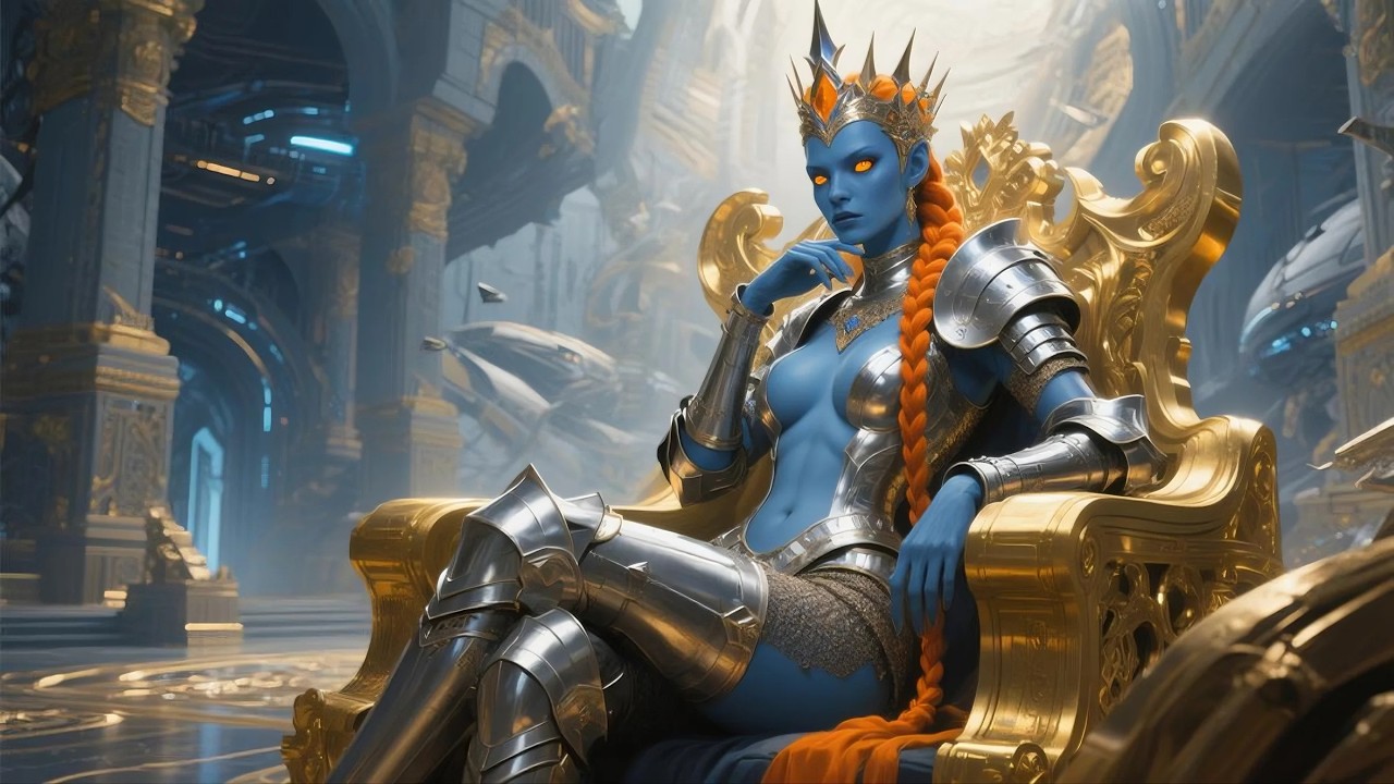 The Alien Child Ran to Me and Shouted “Dad!”—The Alien Queen Covered Her Mouth in Shock _ HFY Story