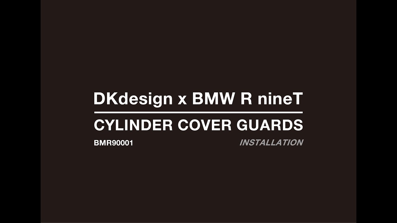 DKdesign - BMW R nineT Cylinder Cover Guards