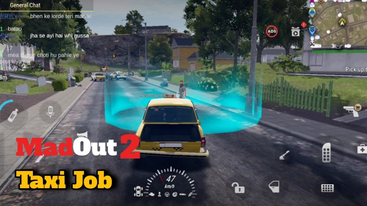 Mad Out 2 Gameplay Taxi Job | RedMayneCat |