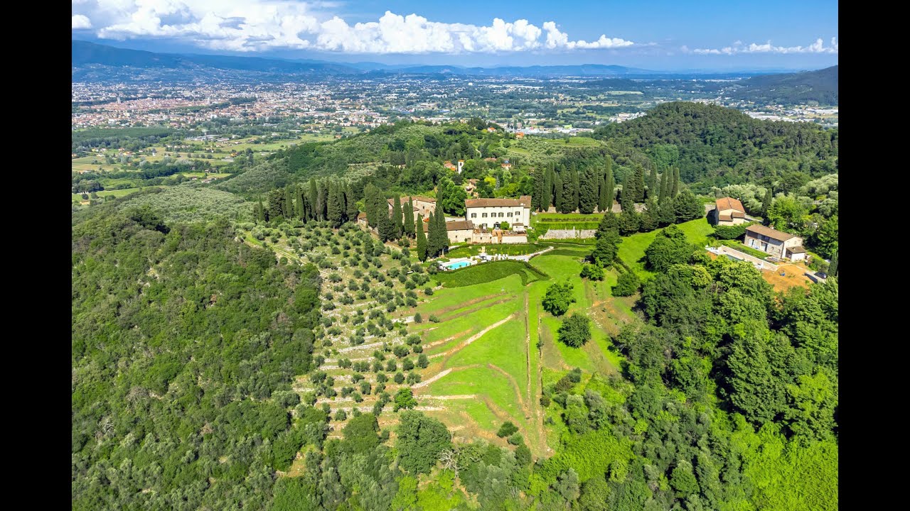 INSIDE a Timeless Tuscan Villa with PANORAMIC VIEWS over LUCCA | Hidden RENAISSANCE Estate