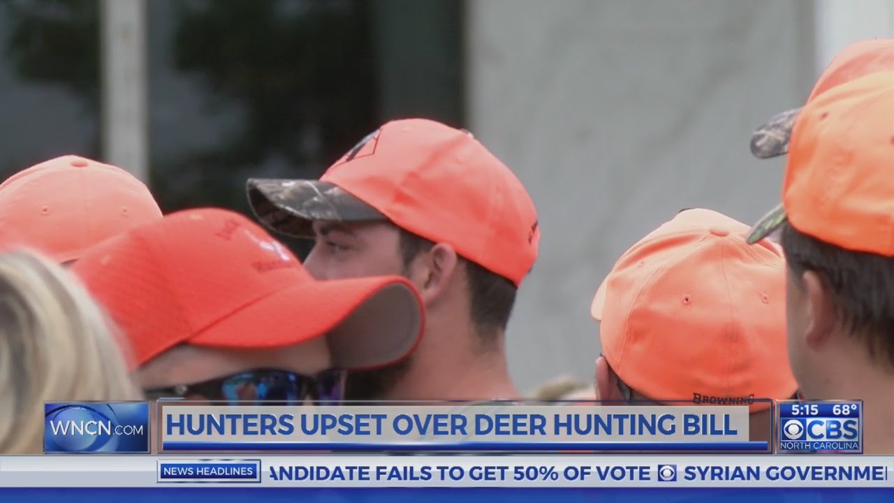 Hunters upset over NC deer hunting bill