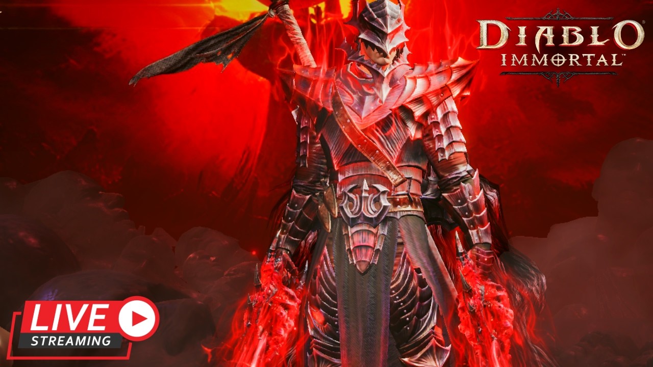 🔴LIVE ON - EL PEOR ANIVERSARIO Y RECOMPENSA DE DIABLO  - SV/BR PVP/PVE!| Diablo Immortal |