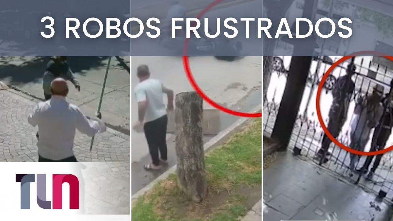 Se animaron a todo: tres robos frustrados que fueron evadidos por las propias víctimas
