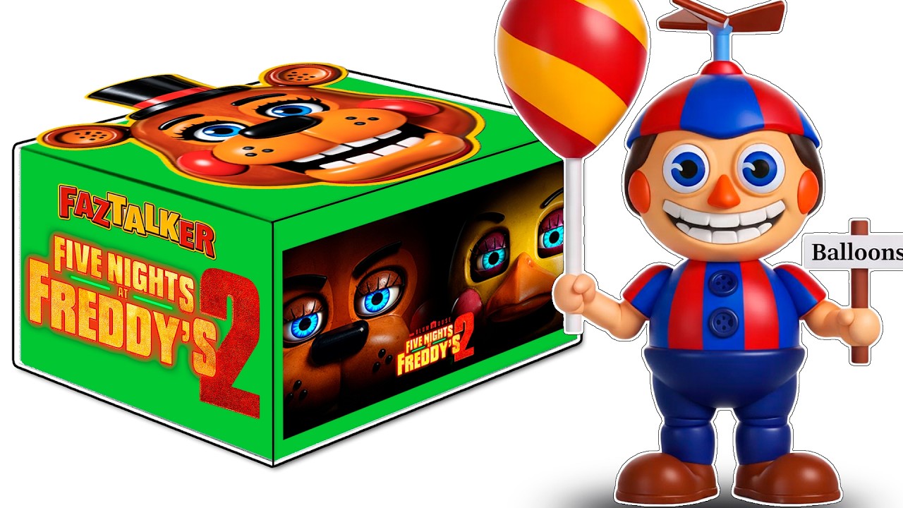 ¡CAJA MISTERIOSA de FIVE NIGHTS AT FREDDY’S 2 LA PELÍCULA! 🎁 Nueva figura de FOXY