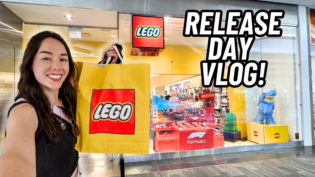 LEGO Store March 2025 Release Day Shopping Vlog!