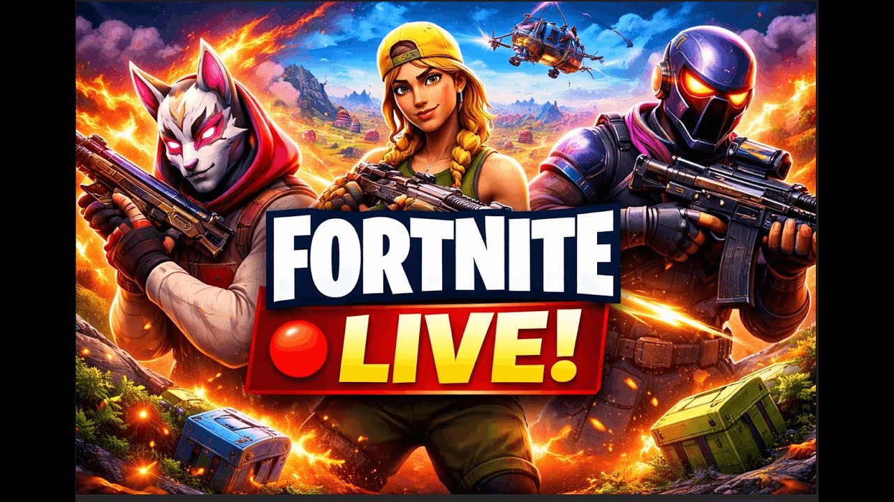 FORTNITE LIVE 🔴 | Battle Royale Action + Clutches | Join the Stream
