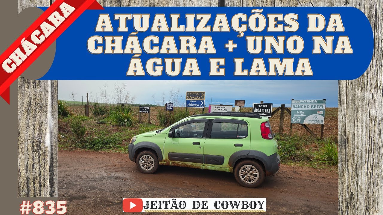 ATUALIZAÇÕES + UNO NA ÁGUA E LAMA #835