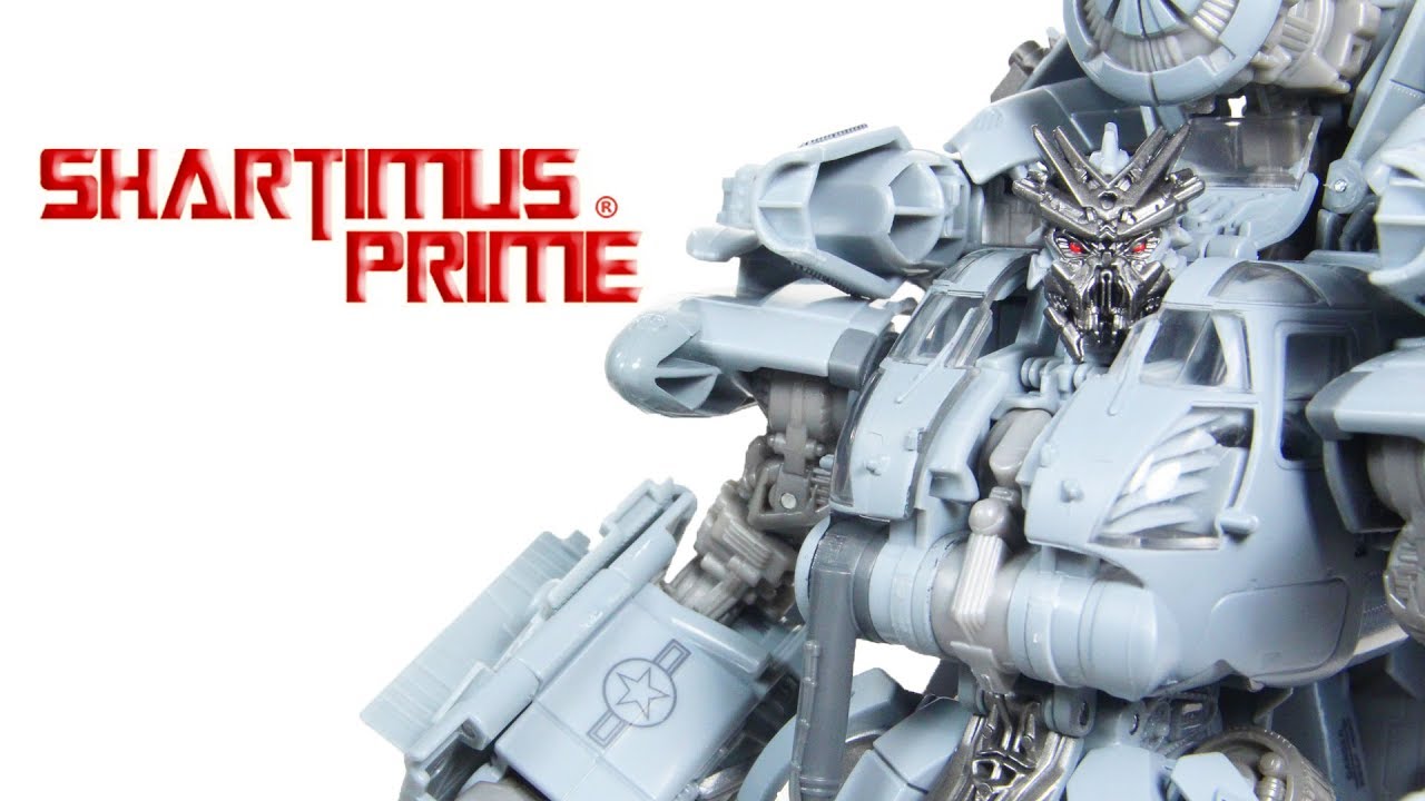 Transformers Studio Series Blackout Leader Class Hasbro Takara Tomy Movie Action Figure Toy Review