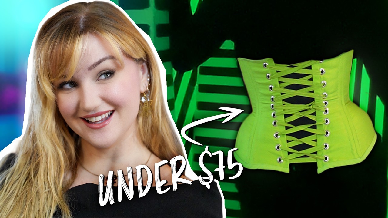 Can I make a REAL Corset for $75 in 8 hours?! Sewing Challenge!