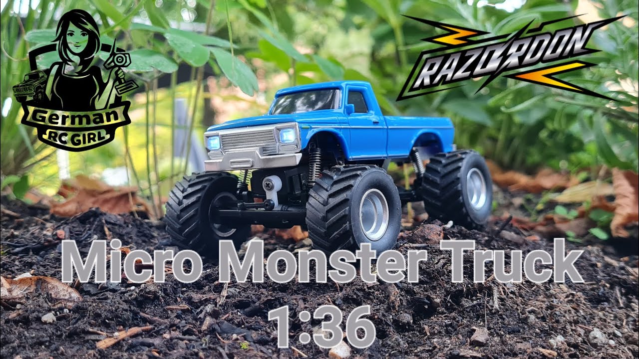 Jiabaile RC Micro Monster Truck Crawler von @Razordon im Maßstab 1:36