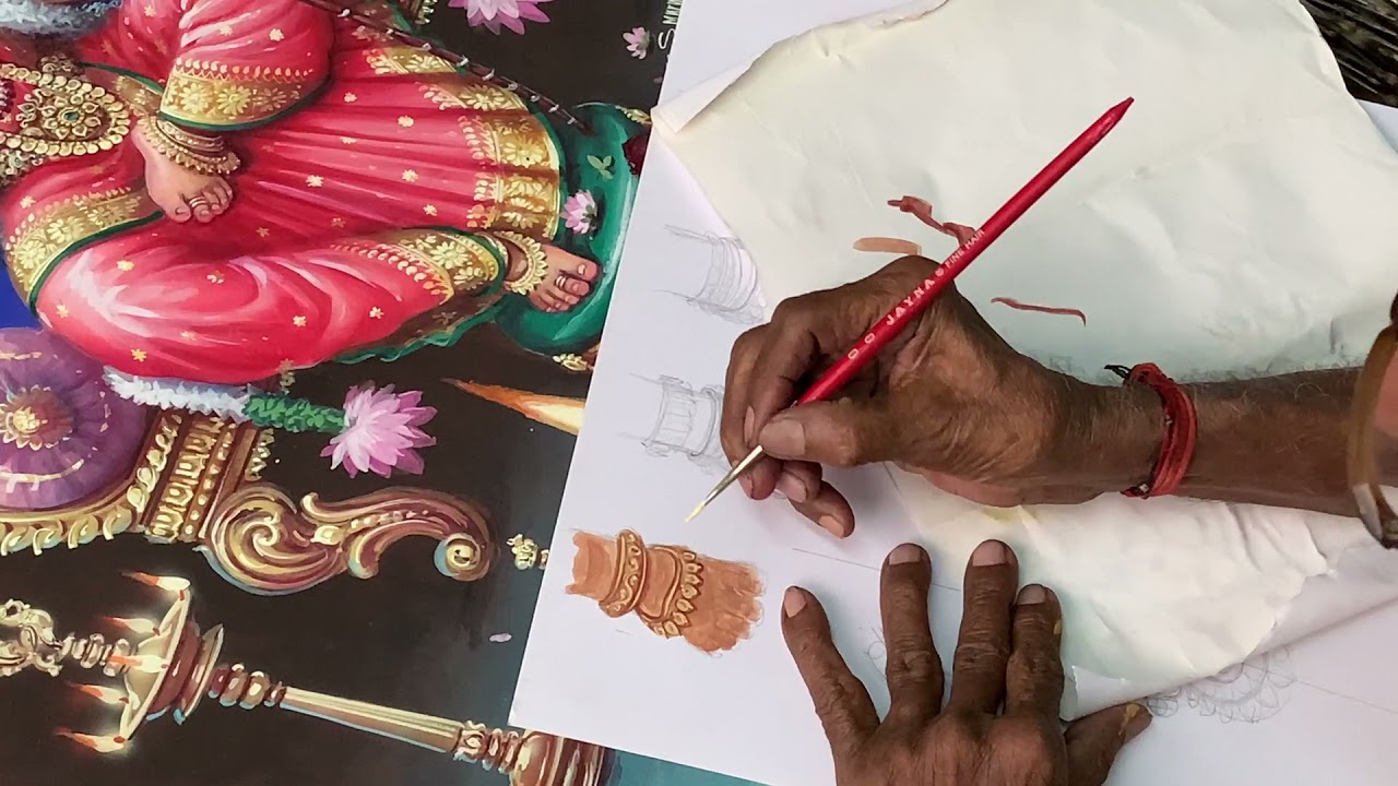 How to Draw and Paint Jewells for Goddess (ANKLET)