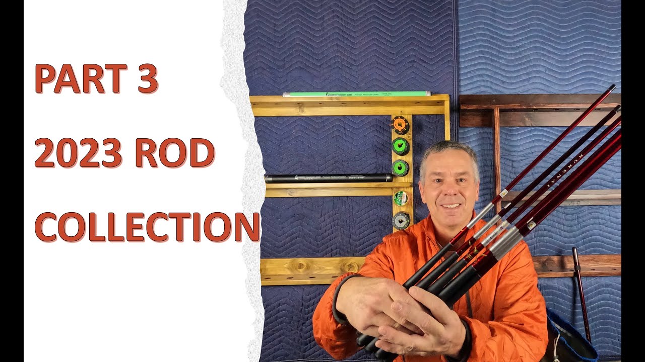 PART 3 of my rod collection - SEIRYU and KEIRYU rods