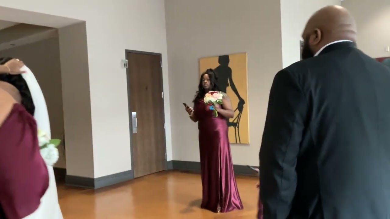 Grace weeding day.A historic day in our family.