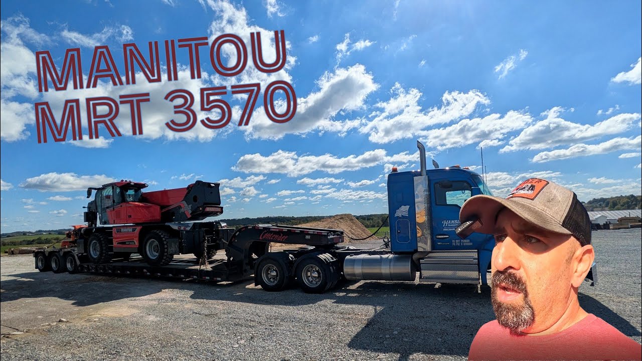 Телескопический погрузчик Manitou MRT 3570 для лесозаготовок! 96 000 фунтов. От Далтона, О до Аби...