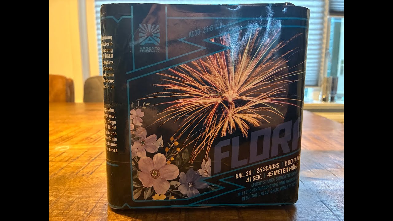 Flora 25`s (500Gr.NEM)30MM| Argento