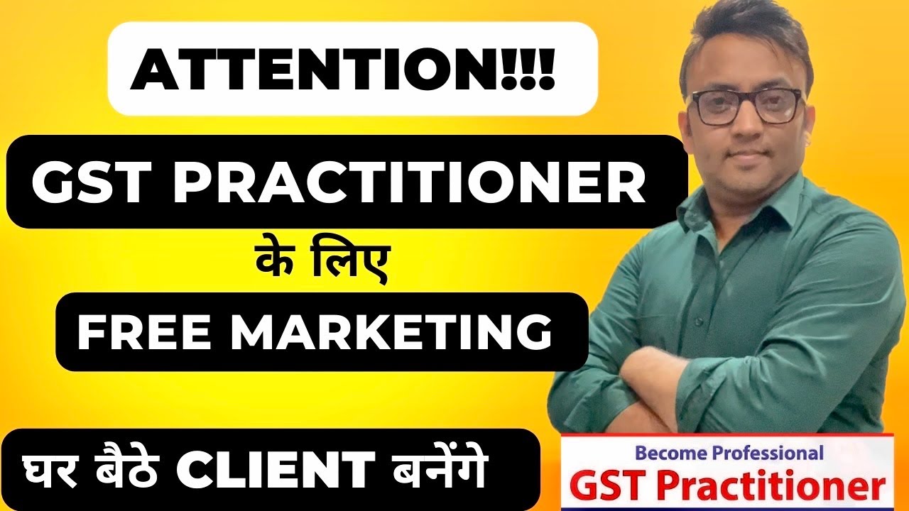 GST Practitioners | Tax Consultant Marketing Tricks #taxconsultant