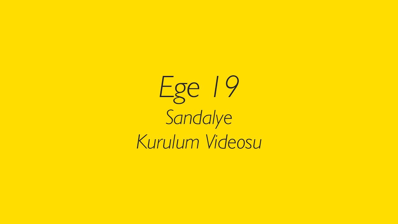 Vilinze Ege Ahşap Sandalye Kurulum Tüyoları