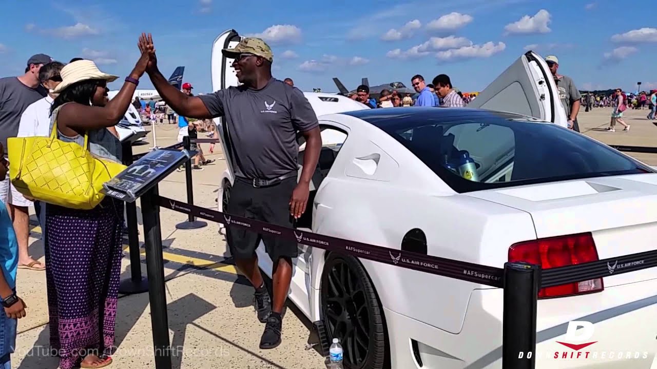 INSANELY LOUD Mustang X-1 // USAF Project Supercar