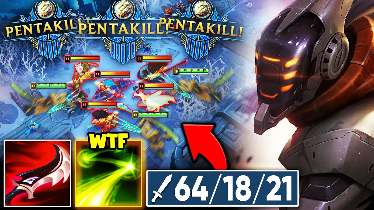 WHAT HAPPENS WHEN ZWAG GETS MASTER YI IN ARAM (64 KILLS, 5+ PENTAKILLS!)