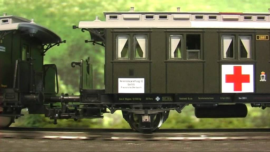 Modellbahn-Neuheiten (212) Fleischmann 581111 Lazarettzug 2