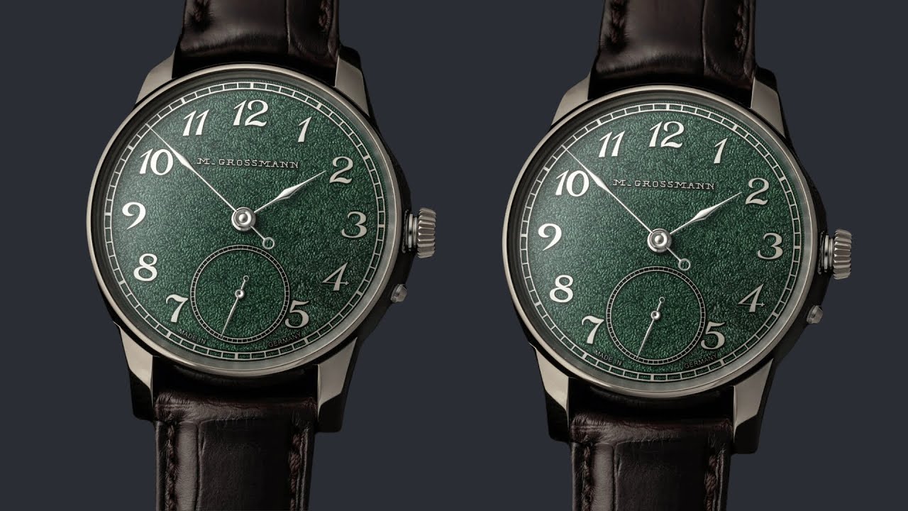 The Moritz Grossmann Tremblage Green Editions – Where Craftsmanship Meets Nature
