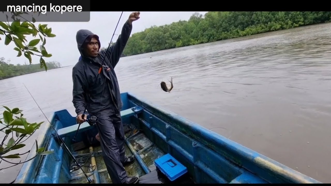Biar hujan tetap gas mancing