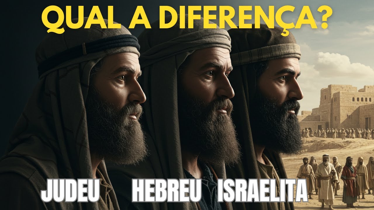 📢Diferen&ccedil;a entre judeus, hebreus e israelitas. Document&aacute;rio Completo
