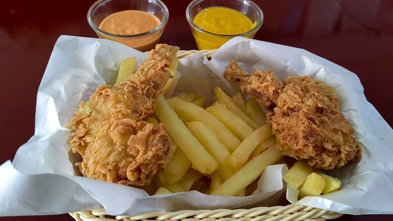 ALITAS BROASTER/COMO HACER ALITAS BROASTER /COCINA AGUSTO