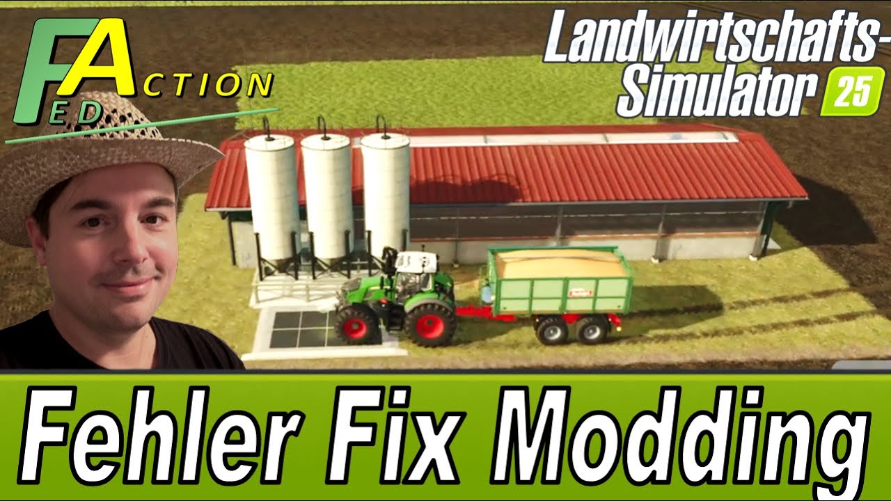 LS25 Modding Fed Mods Pack Fehler von den Tierst&auml;llen fixen #farmingsimulator2025 #mods #modpack
