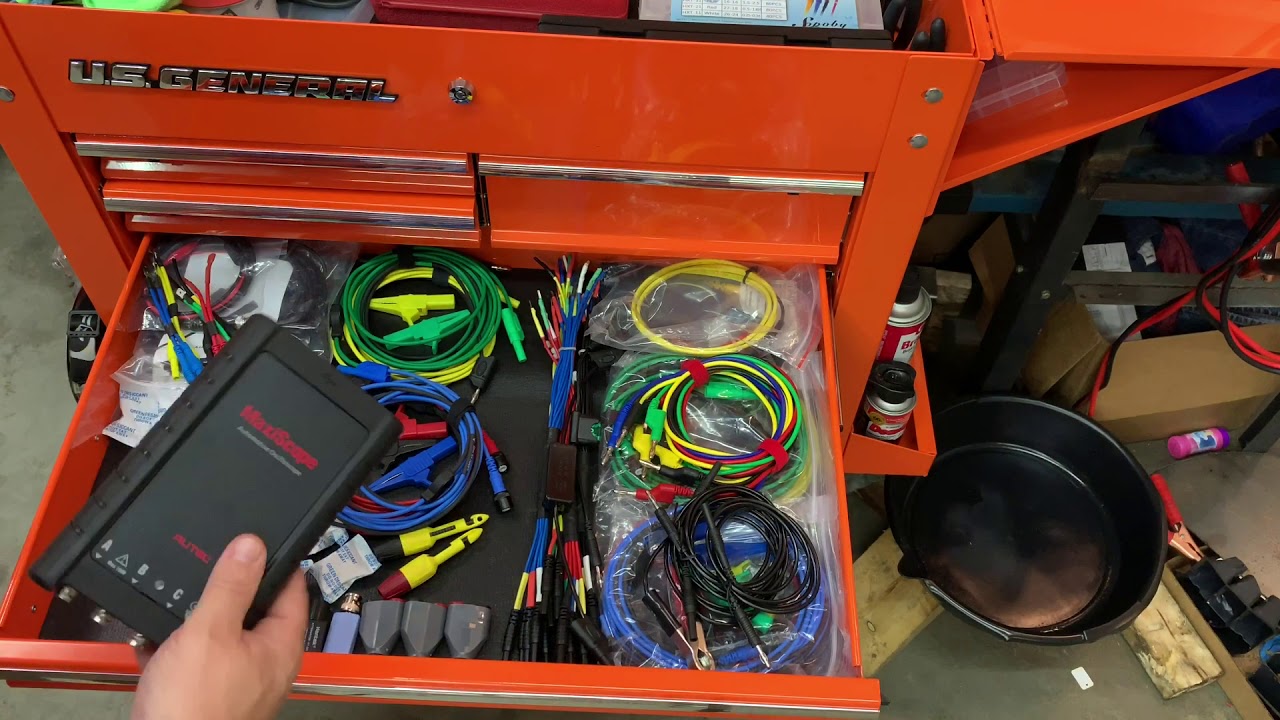 Diagnostic Cart Reveal- Picoscope / Bosch / Snap On/ Autel - TPMS tool giveaway
