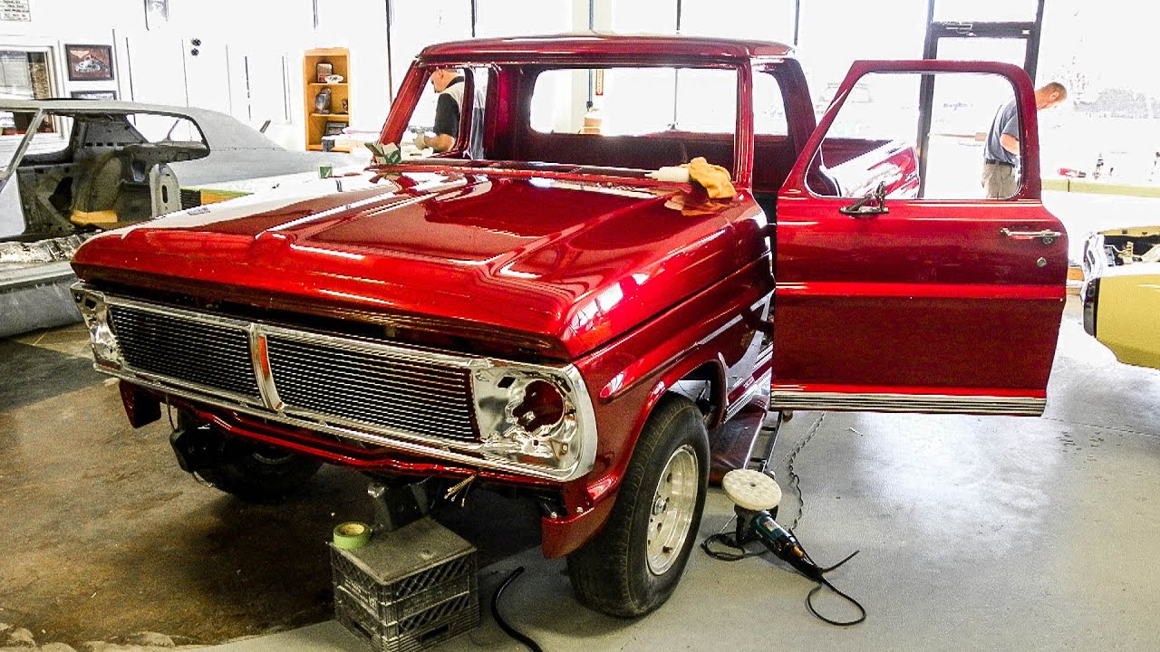 1969 Ford F100 Sport Custom Cab Restoration Project