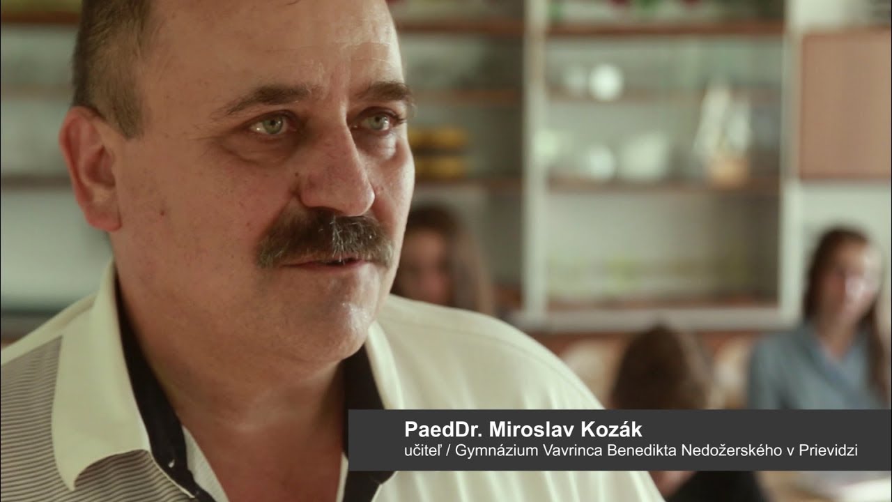 Miroslav Kozák, finalista Ceny Dionýza Ilkoviča 2017