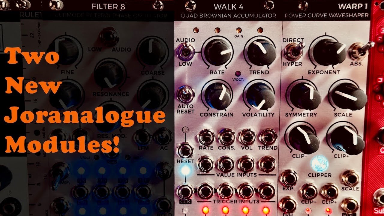 Exploring Walk 4 and Warp 1 by Joranalogue!